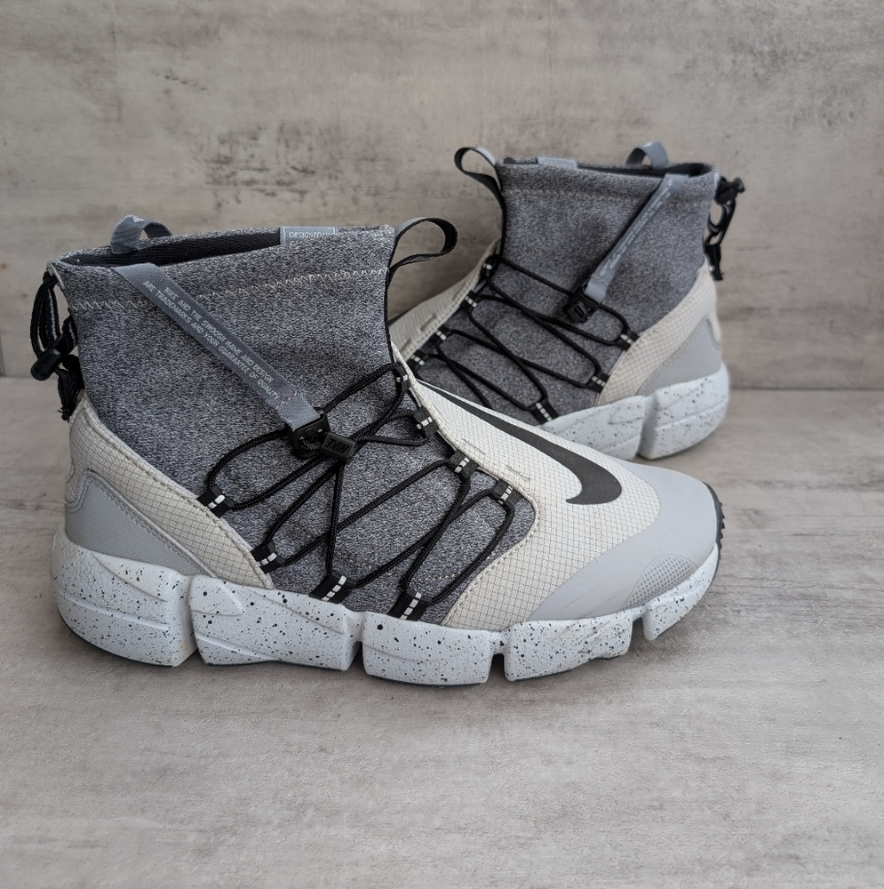 Nike Air Footscape Mid Utility DM Wolf Grey Men's 8